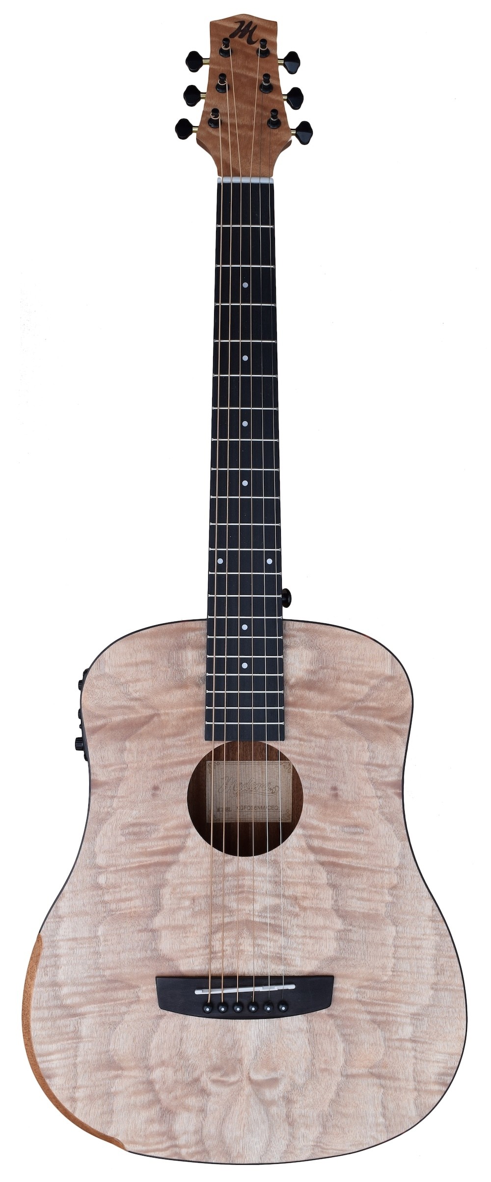 MADERA KGFO36EQ - 36'' MINI ACOUSTIC GUITAR WITH 9V EQ/TUNER WITH A PADDED GIGBAG INCLUDED