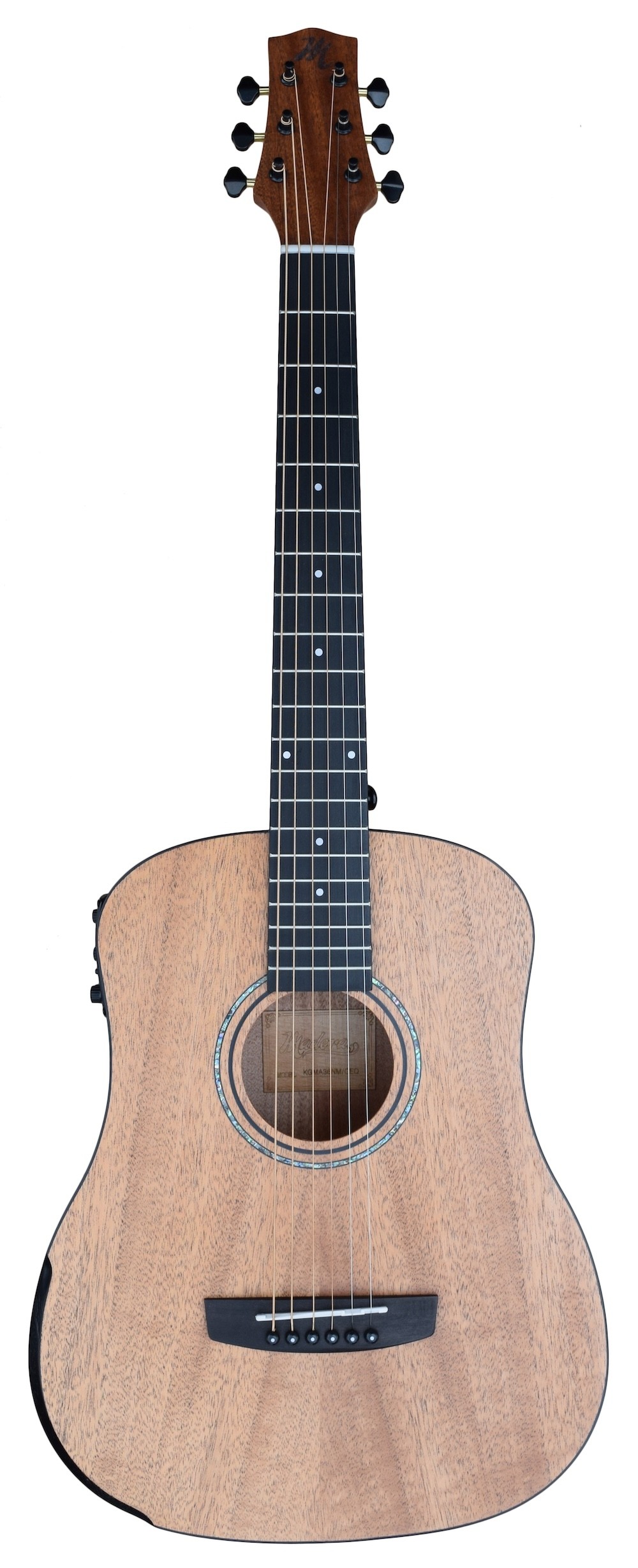 MADERA KGMA36EQ - 36'' MINI ACOUSTIC GUITAR WITH 9V EQ/TUNER WITH A PADDED GIGBAG INCLUDED