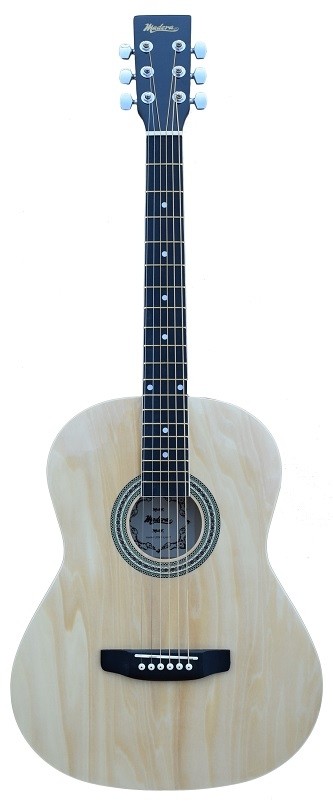 MADERA LD381 38'' LEFT HANDED ACOUSTIC KIDS GUITAR - NATURAL