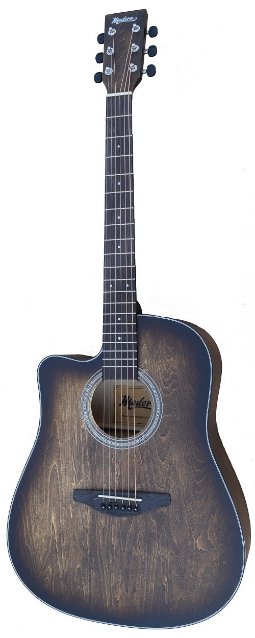 ACOUSTIC MADERA OP411C LEFT HANDED HAND-RUBBED BODY INTO BROWN