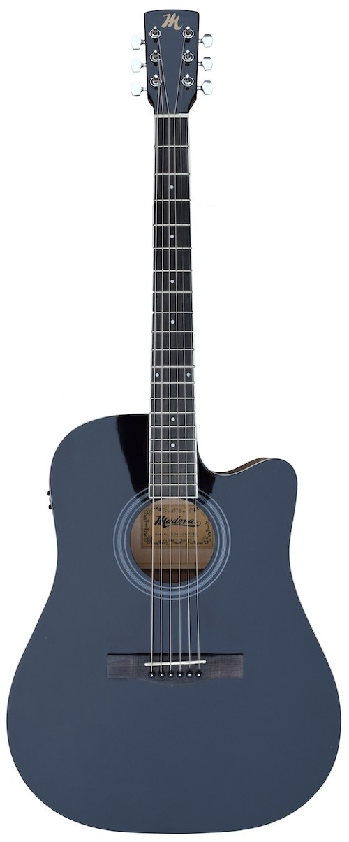 MADERA RD411CS4T ACOUSTIC GUITAR WITH PICKUP - BLACK GLOSS