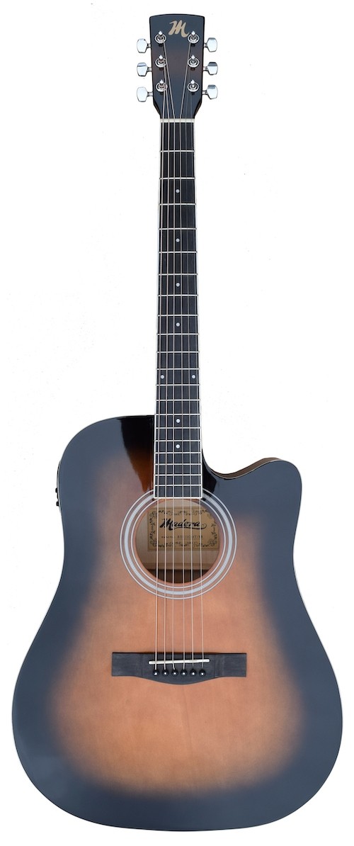 MADERA RD411CS4T ACOUSTIC GUITAR WITH PICKUP - SUNBURST GLOSS