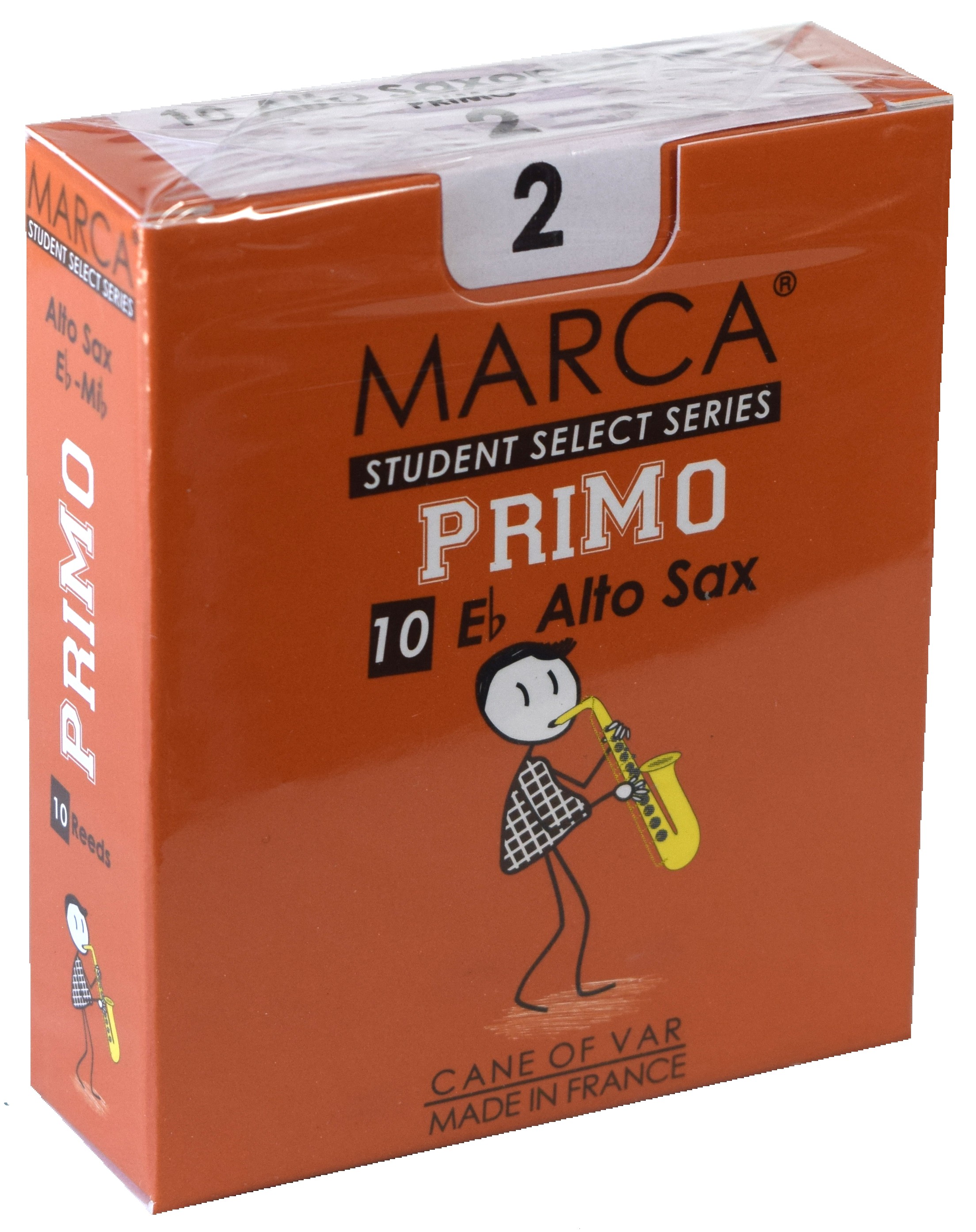 Marca - Alto Saxophone Reeds (Box of 10) - 2