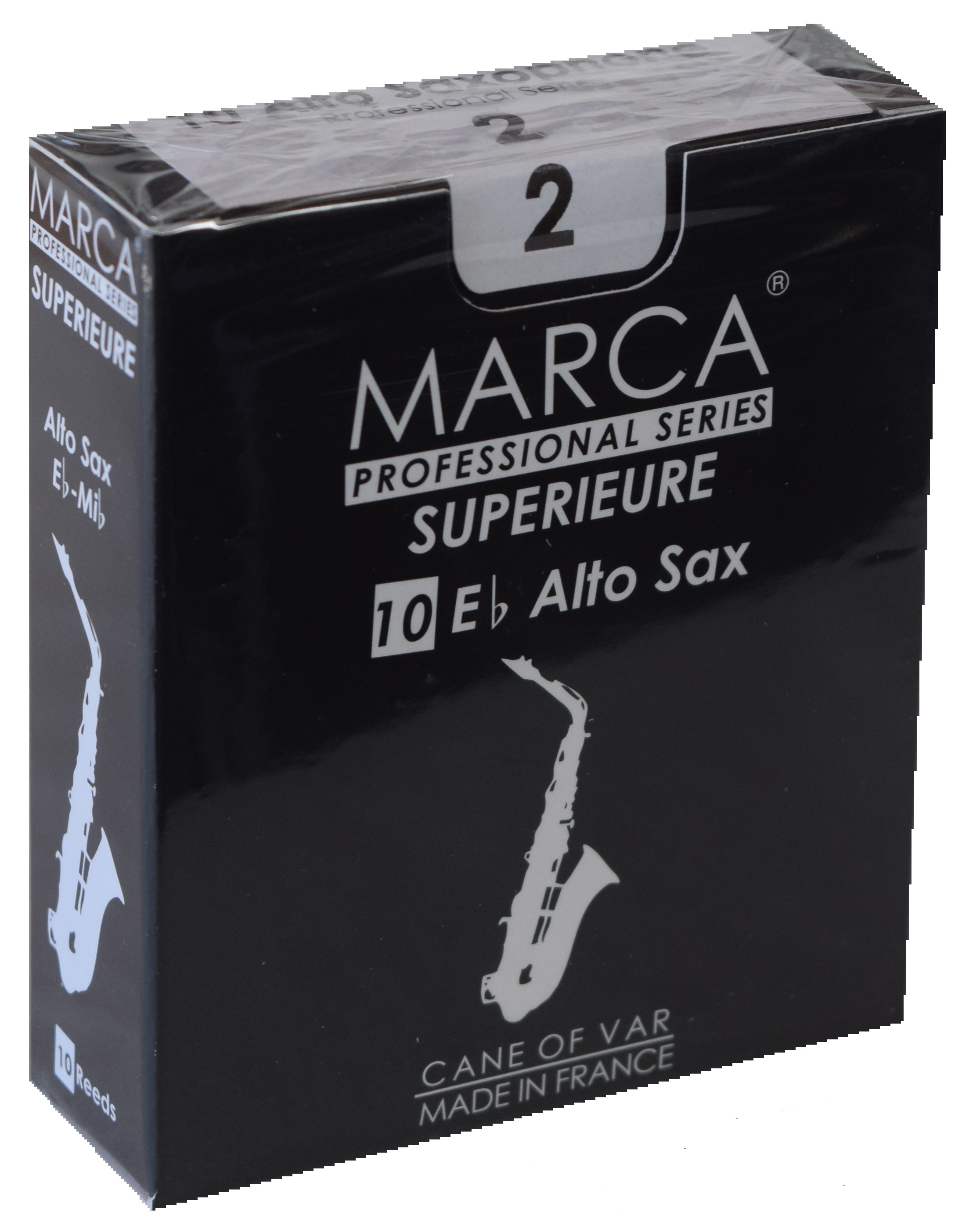 Marca Superieure - Professional Alto Saxophone Reeds (Box of 10) - 2