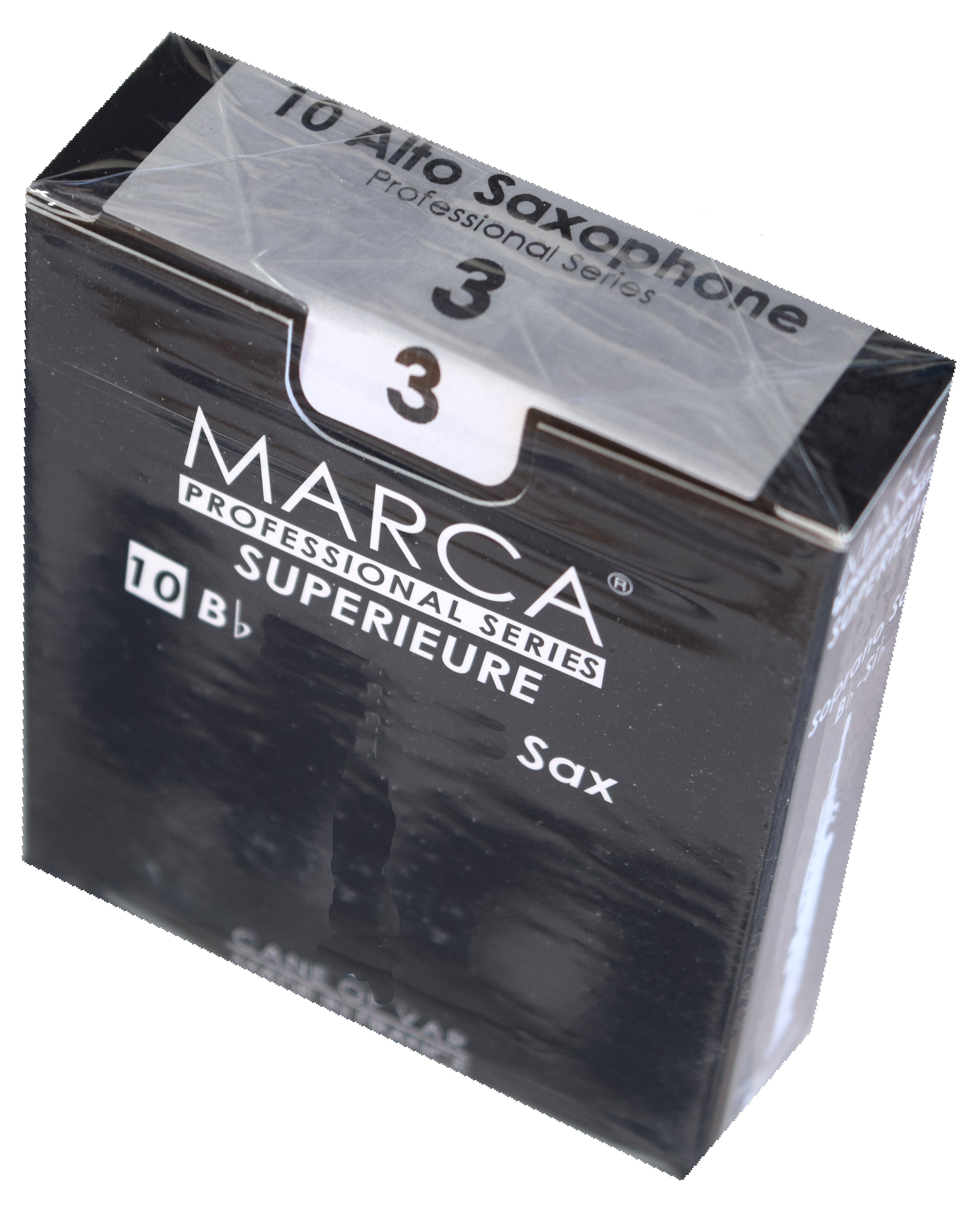 Marca Superieure - Professional Alto Saxophone Reeds (Box of 10) - 3