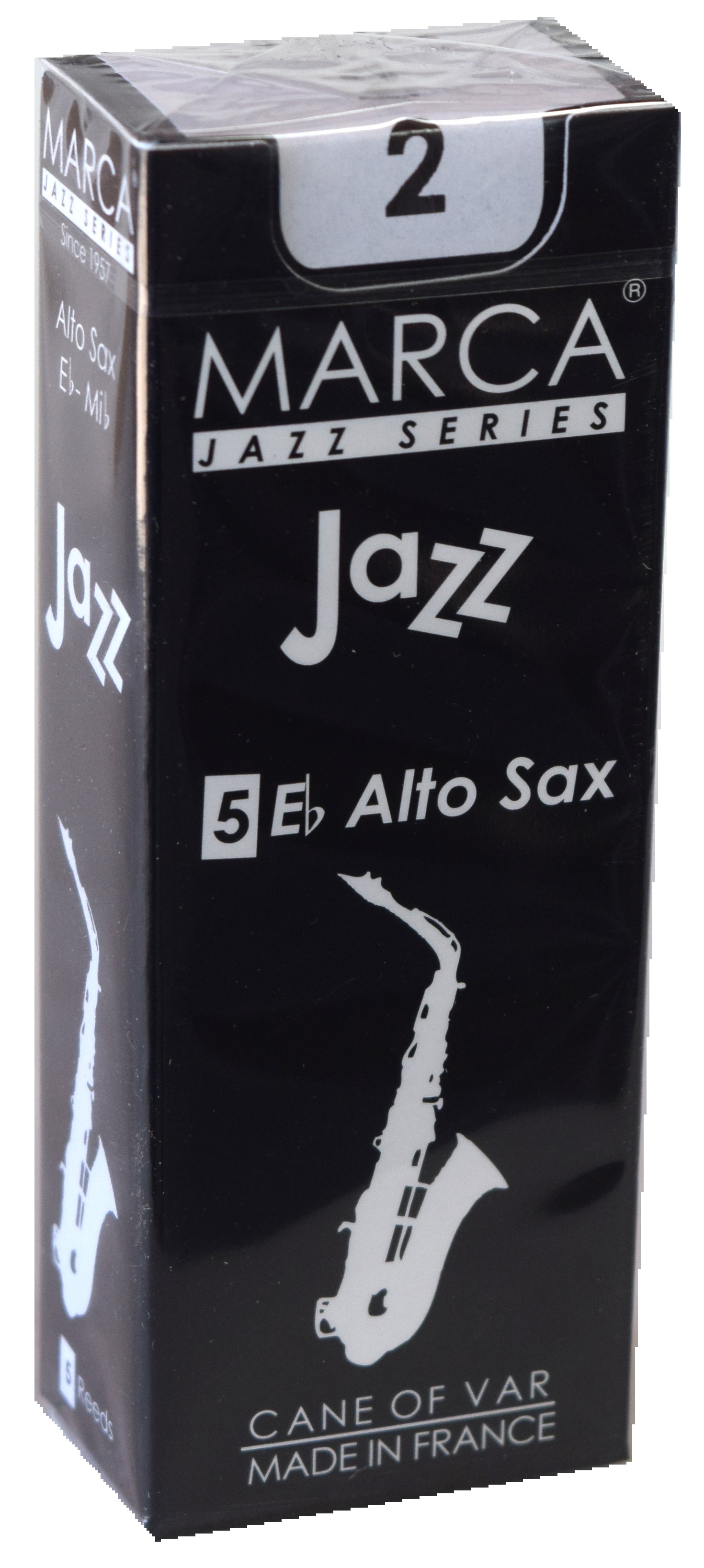 Marca Jazz Series - Alto Saxophone Reeds (Box of 5) - 2
