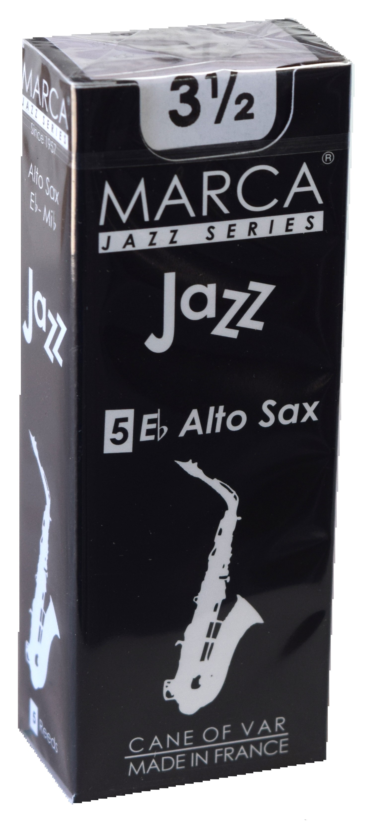 Marca Jazz Series - Alto Saxophone Reeds (Box of 5) - 3 1/2