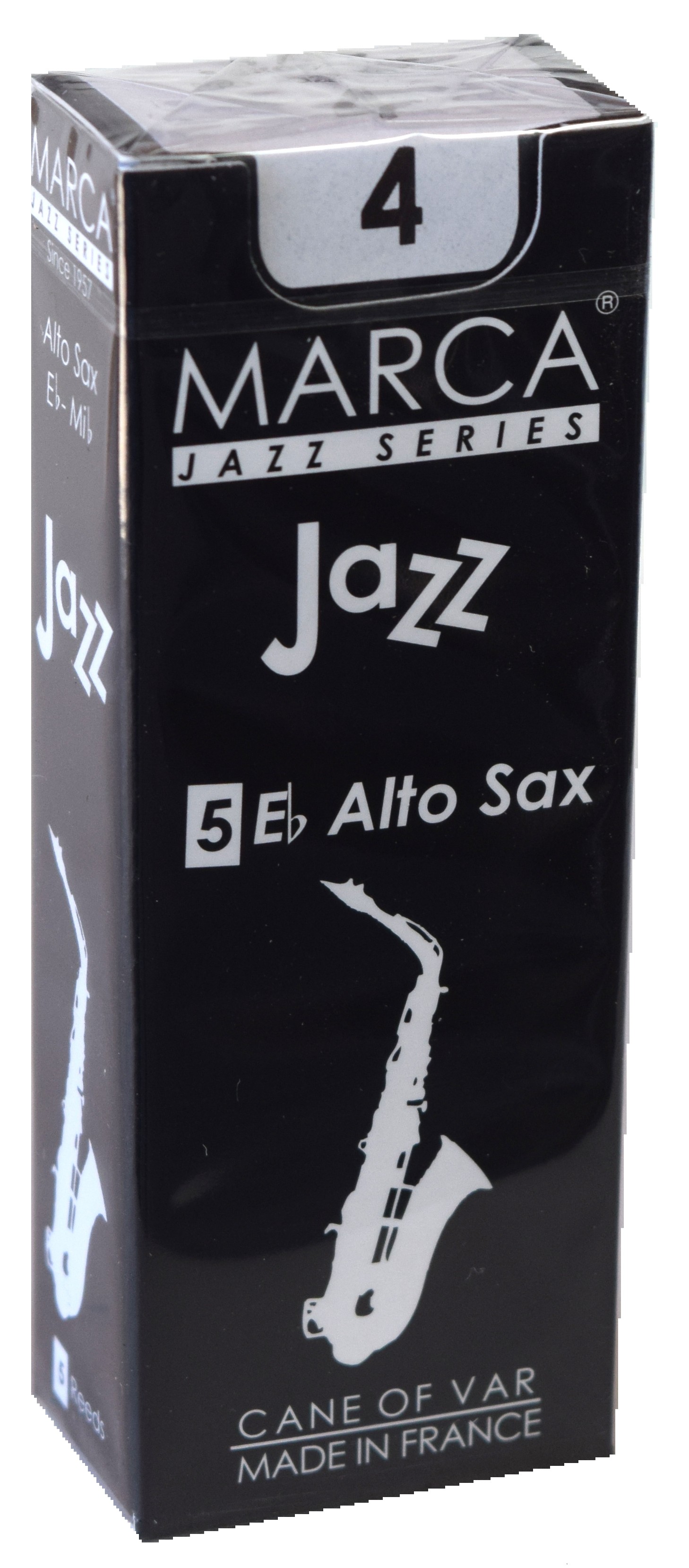 Marca Jazz Series - Alto Saxophone Reeds (Box of 5) - 4