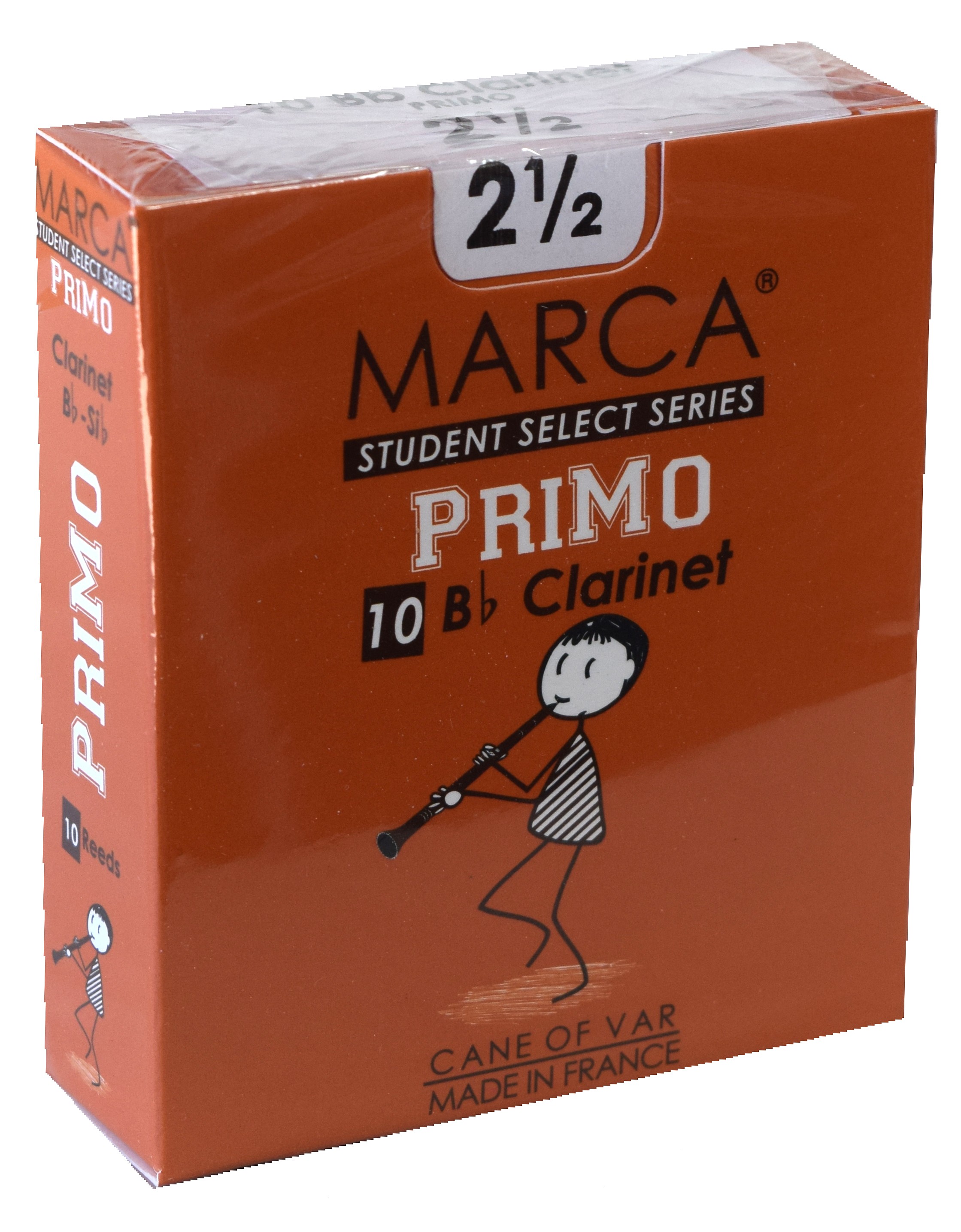 Marca - Clarinet Reeds (Box of 10) - 2 1/2