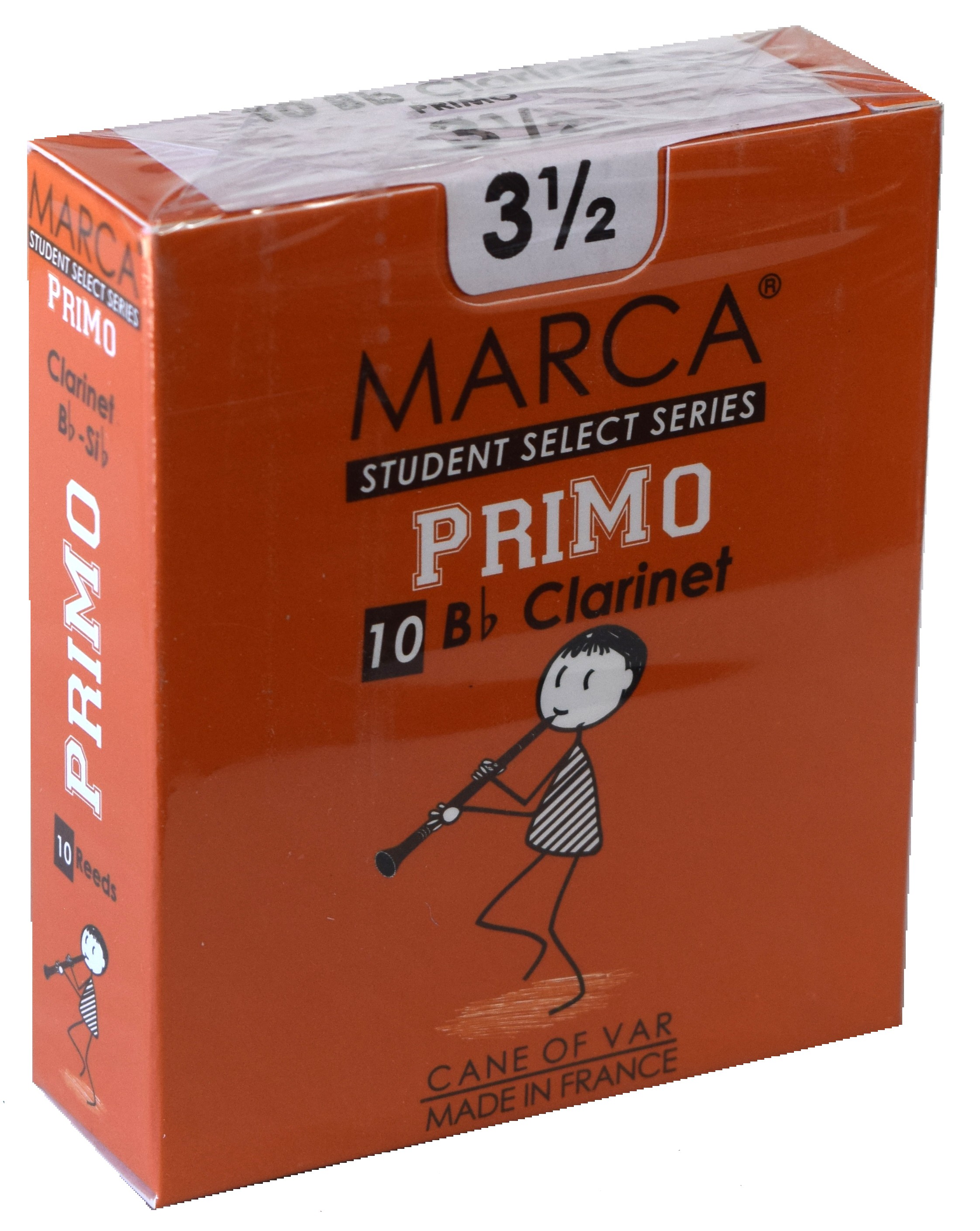 Marca - Clarinet Reeds (Box of 10) - 3 1/2