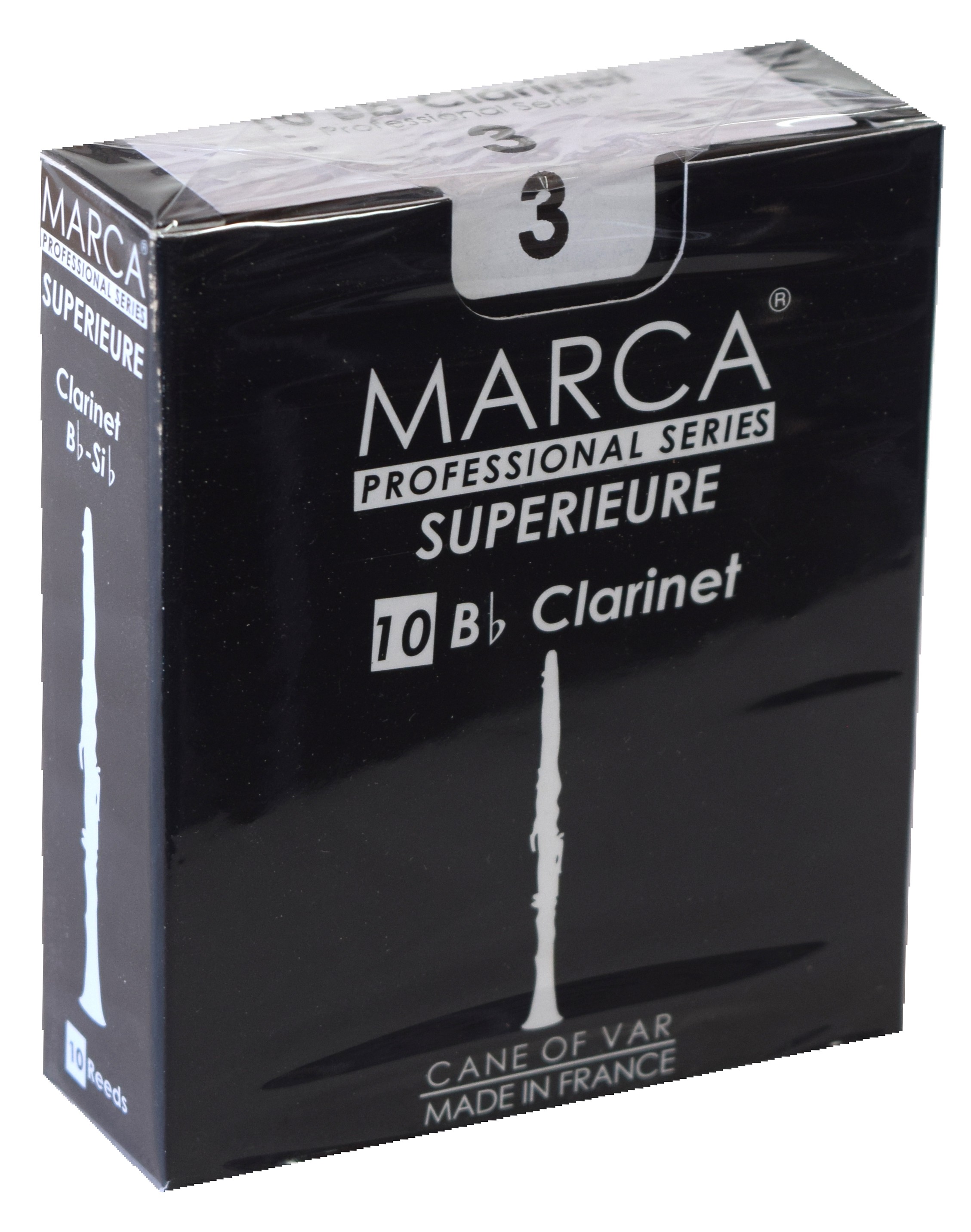 Marca Superieure - Professional Clarinet Reeds (Box of 10) - 3