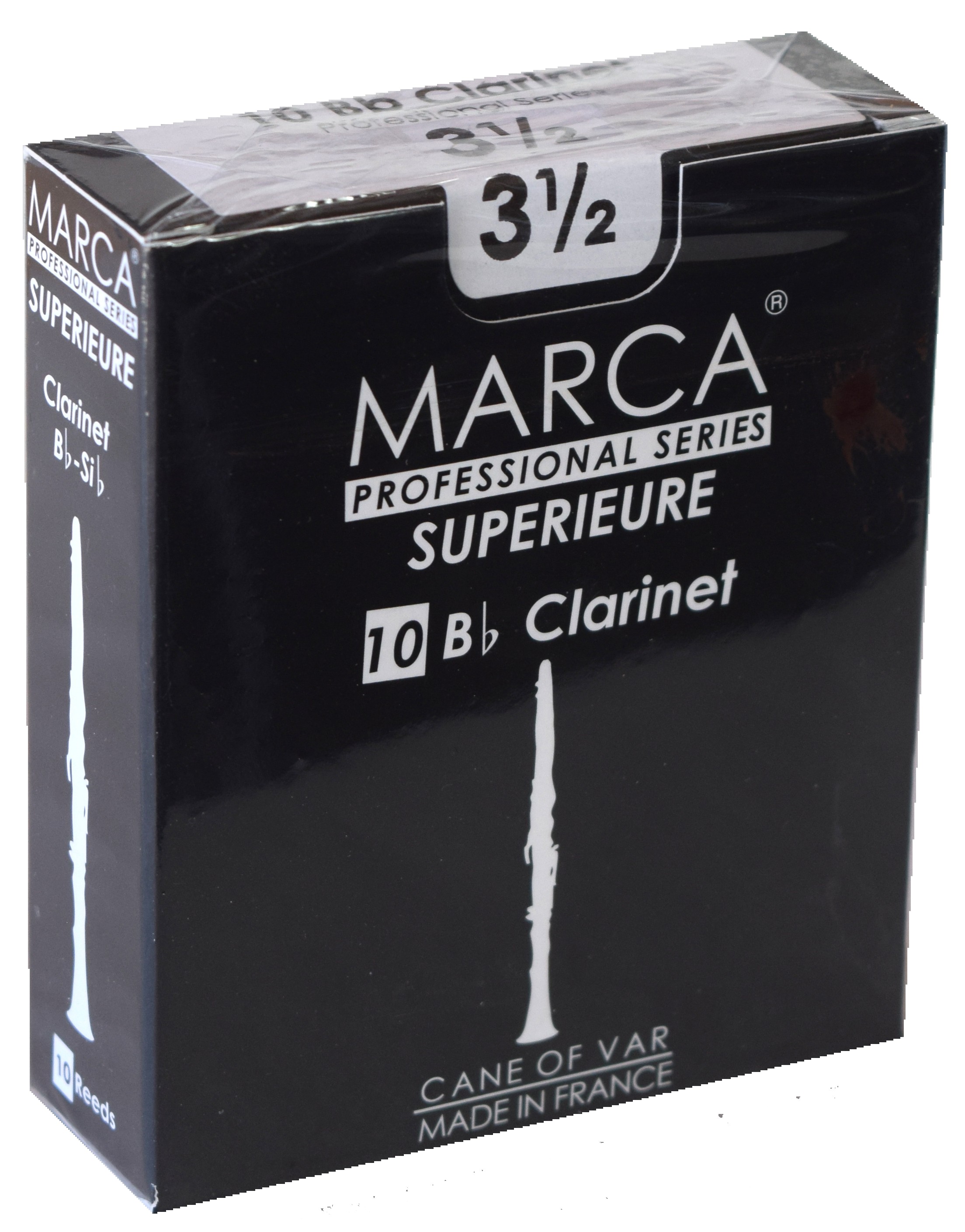 Marca Superieure - Professional Clarinet Reeds (Box of 10) - 3 1/2