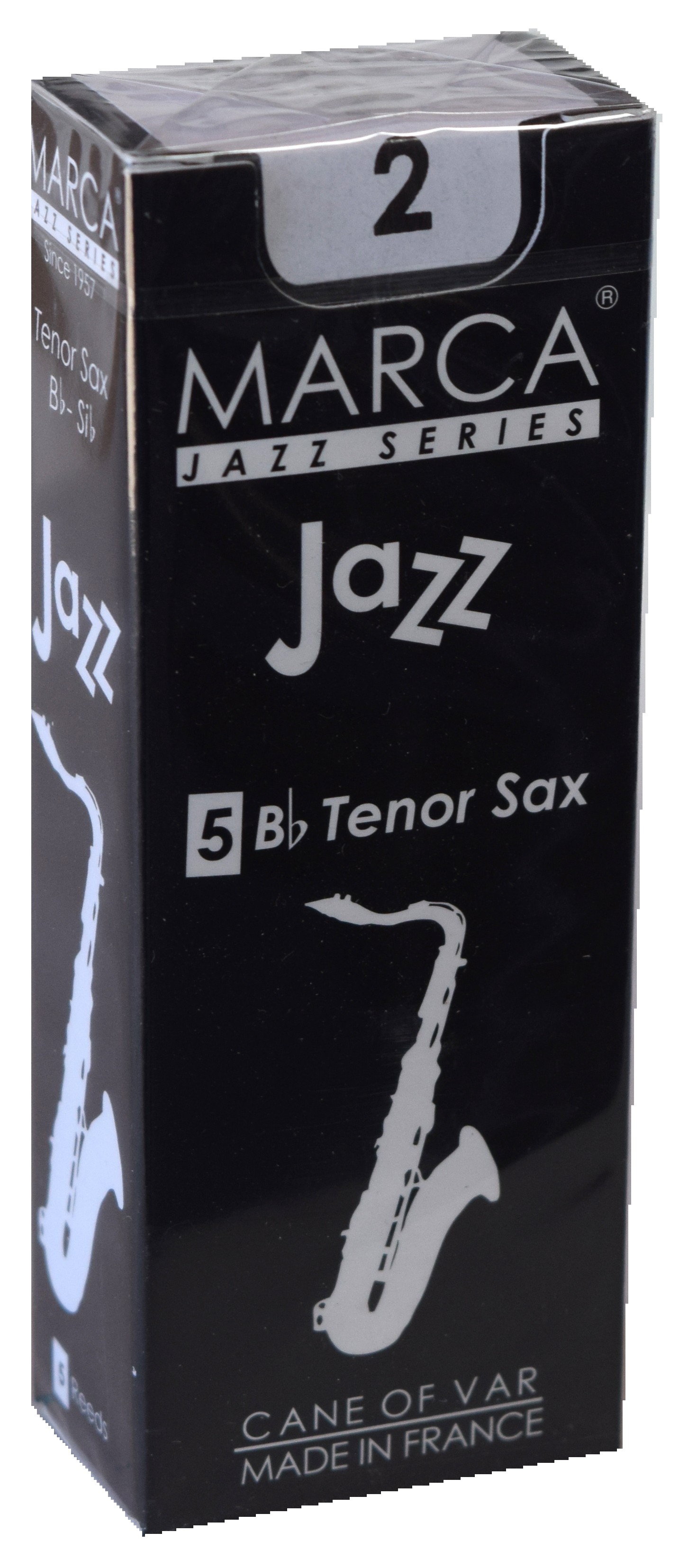 Marca Jazz Series - Tenor Saxophone Reeds (Box of 5) - 2