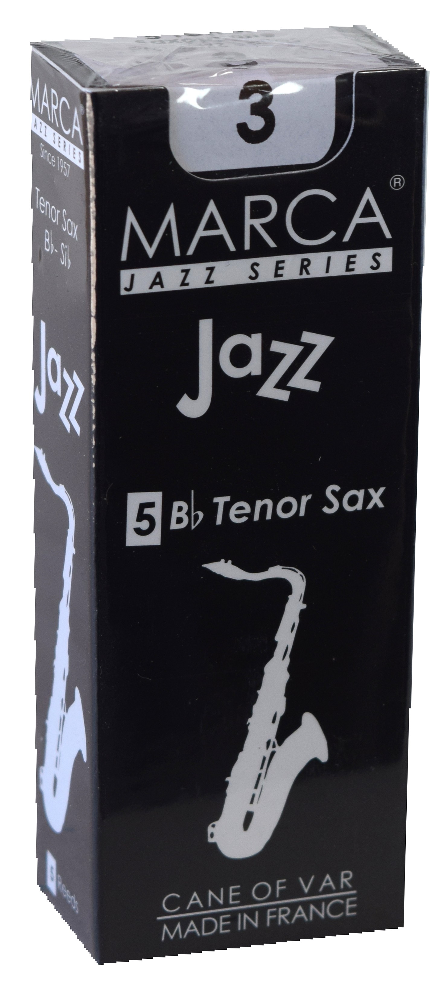 Marca Jazz Series - Tenor Saxophone Reeds (Box of 5) - 3
