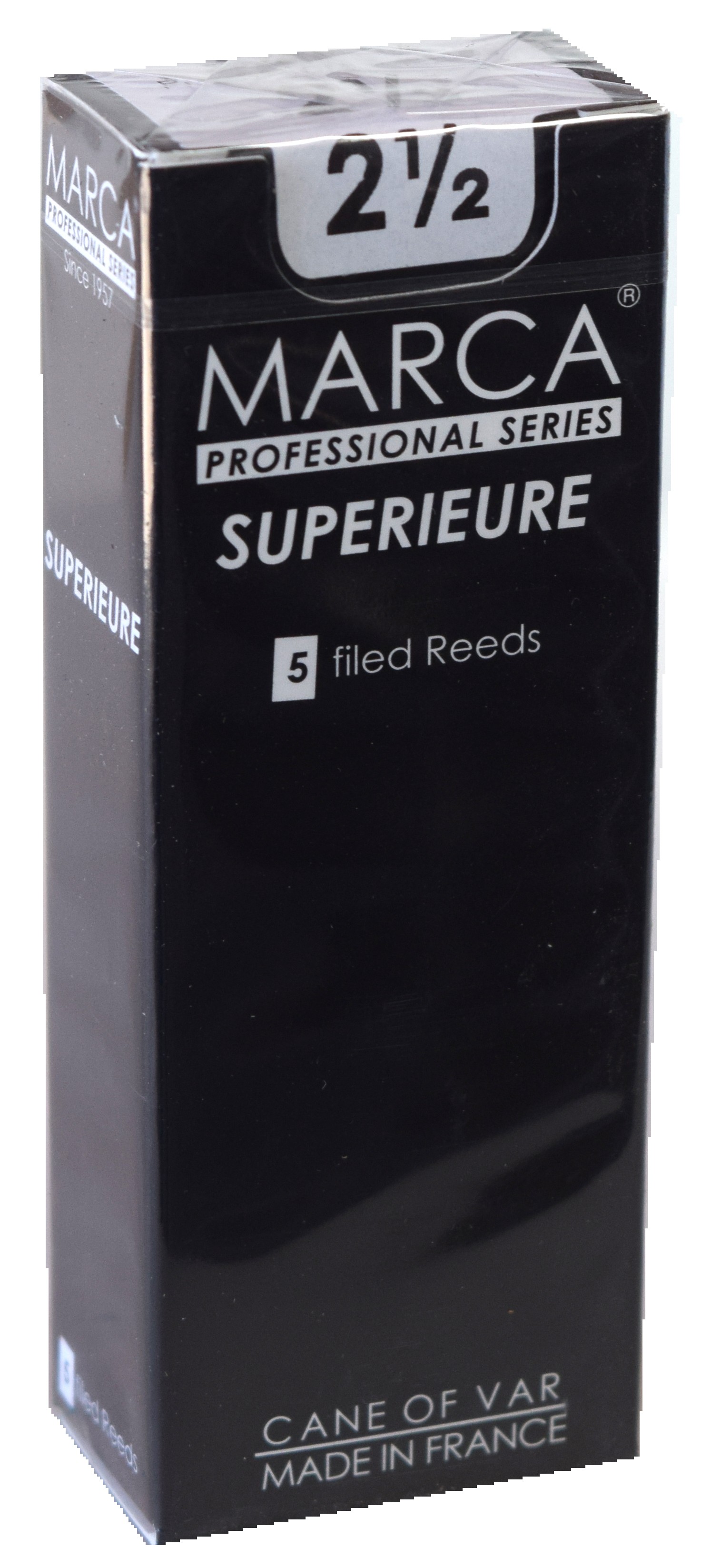 Marca Superieure - Professional Tenor Saxophone Reeds (Box of 5) - 2 1/2