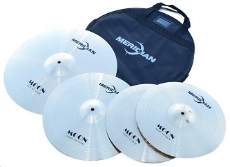 Meridian Moon Series - Set of 4 cymbals with gigbag