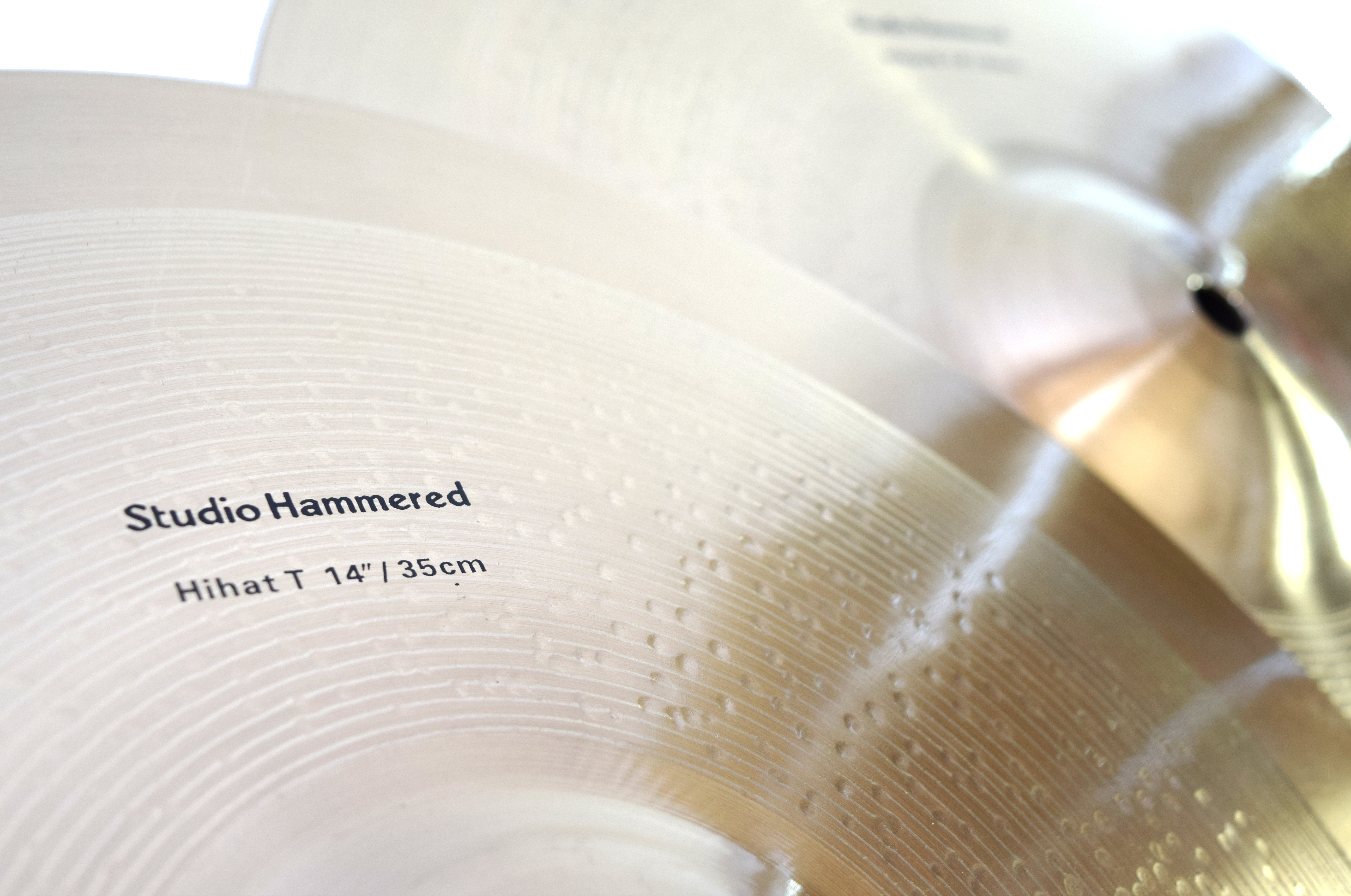 Meridian Studio Hammered Series - 14'' Hi-Hat Cymbal