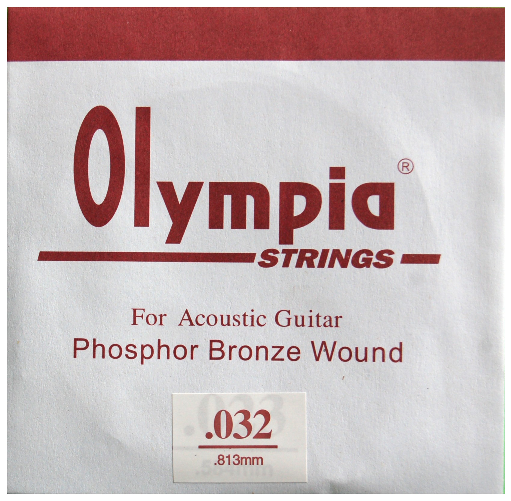 Z/ SINGLE .032 - 1 STRINGS ACOUSTIC