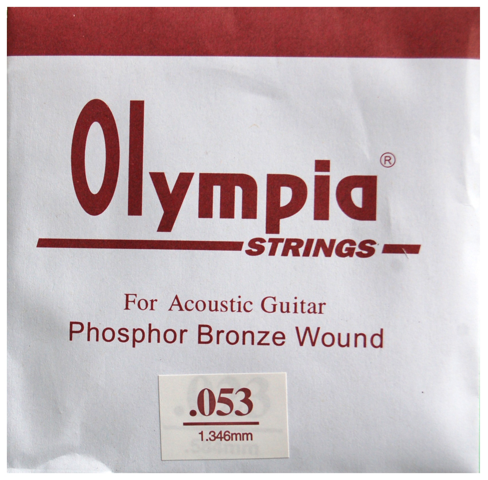Z/ SINGLE .053 - 1 STRINGS ACOUSTIC