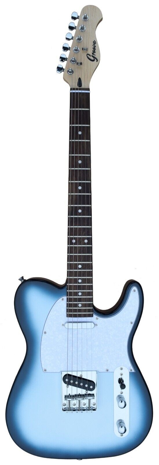 GROOVE TC4705 TELE STYLE ELECTRIC GUITAR WITH ALNICO PICKUPS - SKY BLUE FINISH