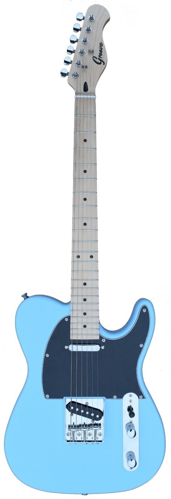 GROOVE TC4705 TELE STYLE ELECTRIC GUITAR WITH ALNICO PICKUPS - BABY BLUE FINISH