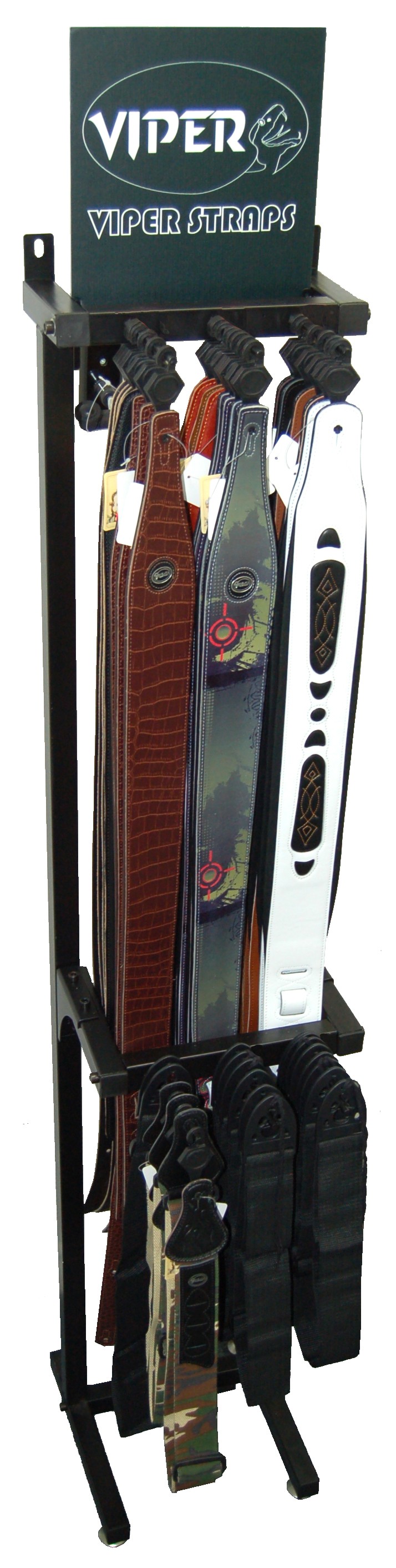 VIPER STRAP STAND DISPLAY (FULL WITH 62 STRAPS)