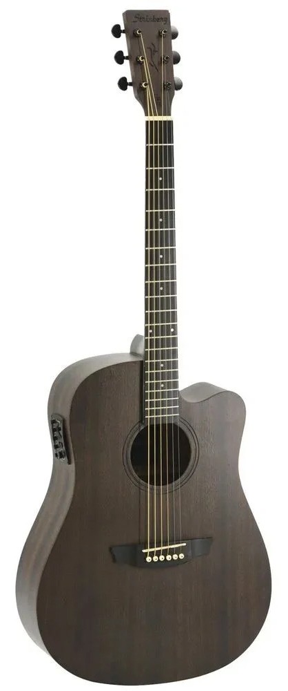 STRINBERG FS4D/TOS FULL SIZE CUTAWAY ACOUSTIC GUITAR WITH PICKUP