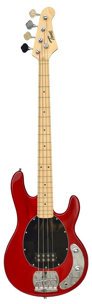 TONE M9000 ELECTRIC BASS - TRANSPARENT RED