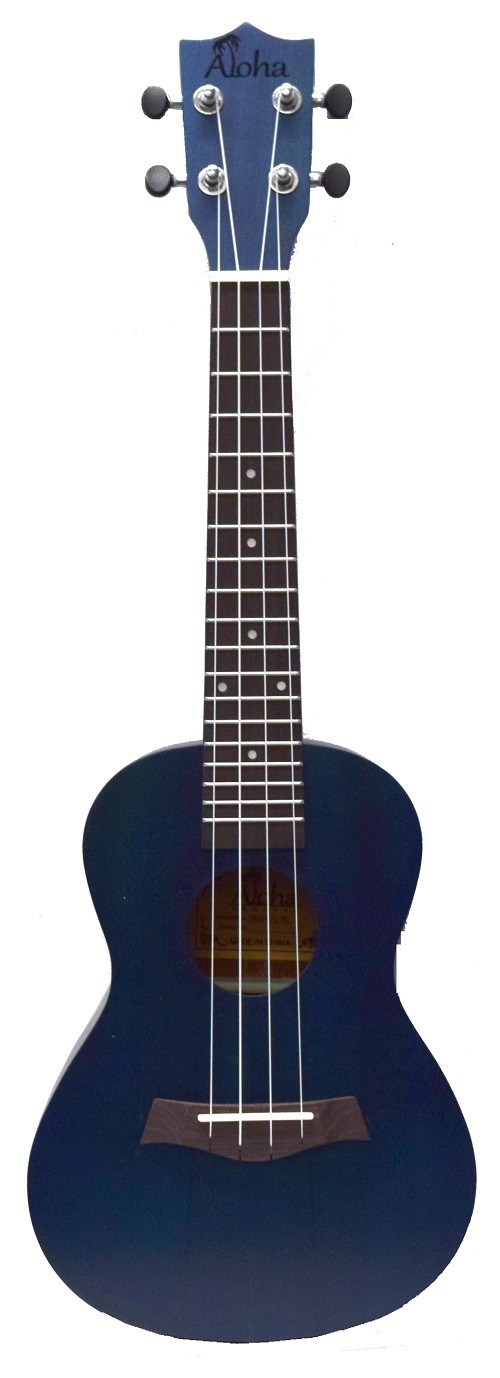 ALOHA SK600OP TENOR UKULELE - OPEN PORE FINISH - DARK BLUE
