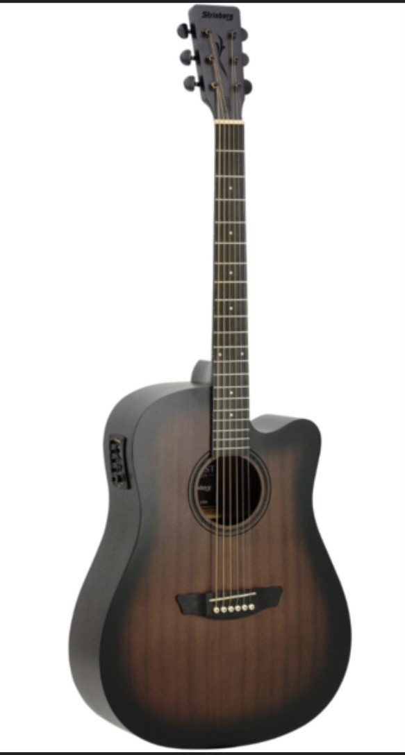 STRINBERG FS4D/TBS SIZE CUTAWAY ACOUSTIC GUITAR WITH PICKUP