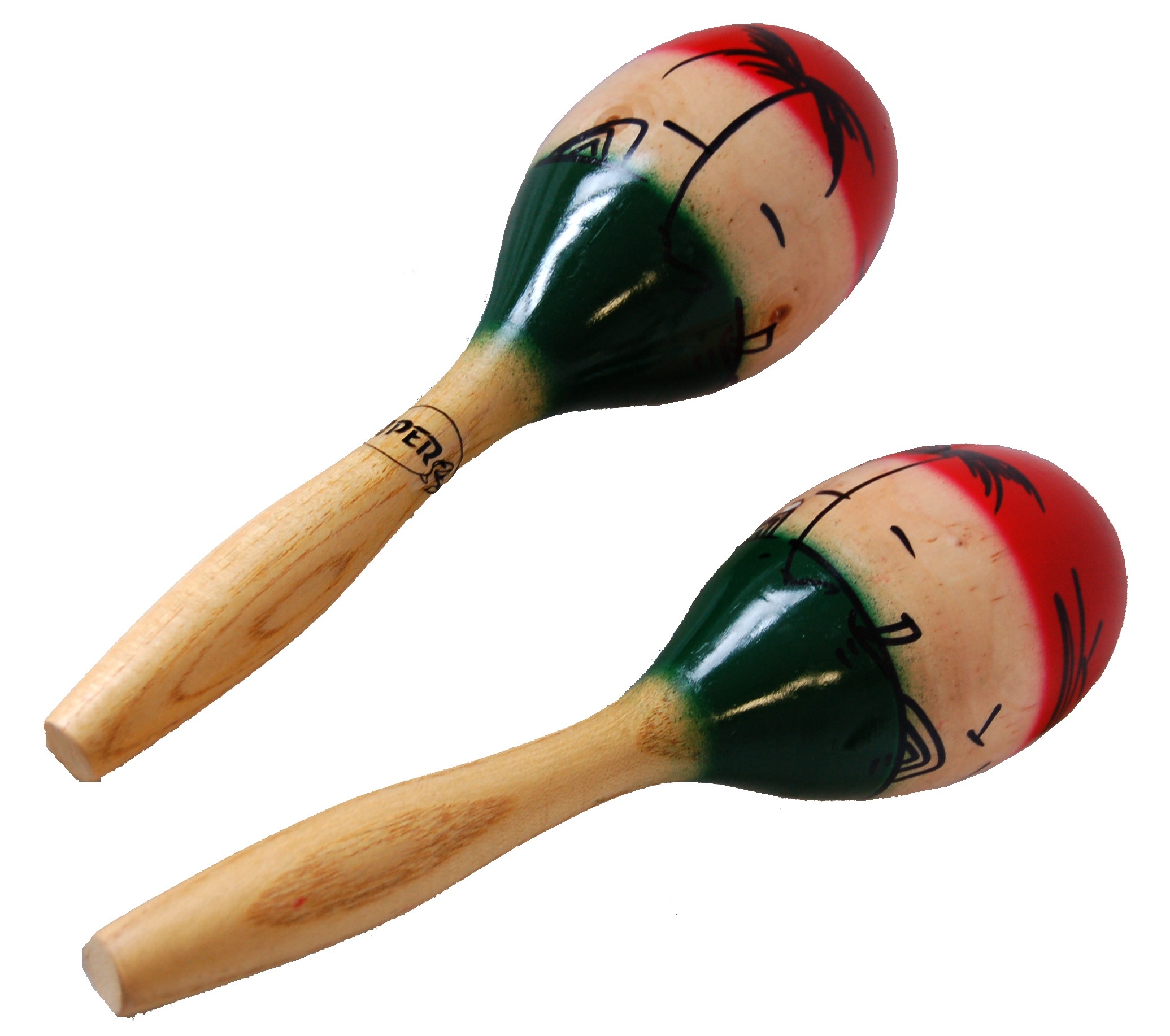 VIPER MEDIUM SIZE WOOD MARACAS