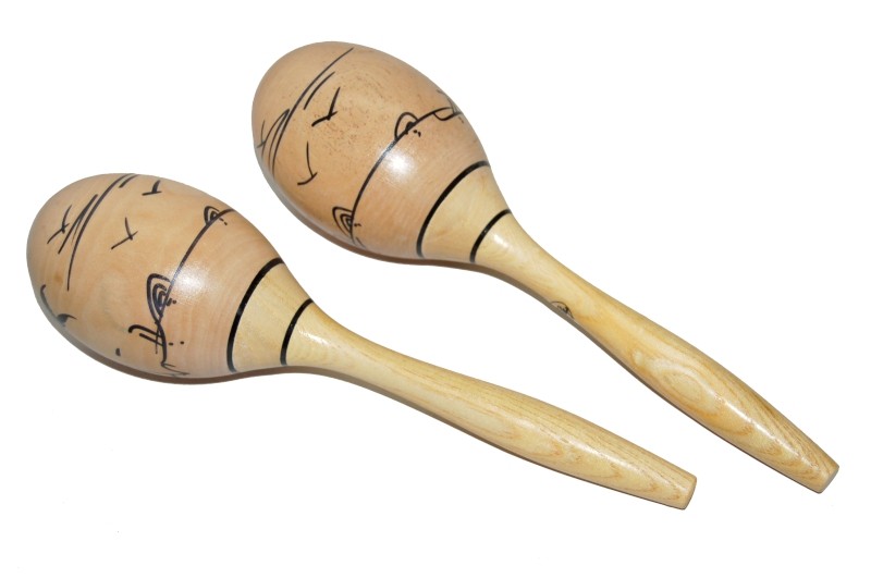 VIPER LARGE SIZE WOOD MARACAS