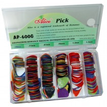 ALICE PICKBOX - 600 PICKS - RELIEF NYLON