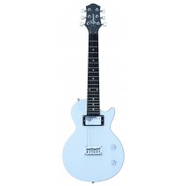 Groove Junior Electric Guitar 32'' LP shaped into White color