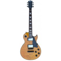 GROOVE EL5025 LP-STYLE ELECTRIC GUITAR - AMBER FLAME FINISH