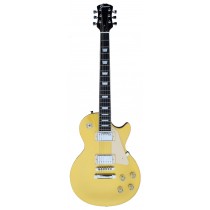A Groove Lespaul Shaped Electric Guitar SET-Neck color GOLD TOP