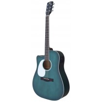 MADERA SV411CEQLH - 41'' ACOUSTIC LEFT-HANDED GUITAR WITH PICKUP - HUNTER GREEN