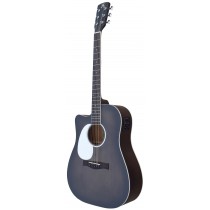 MADERA SV411CEQLH - 41'' ACOUSTIC LEFT-HANDED GUITAR WITH PICKUP - BLACK