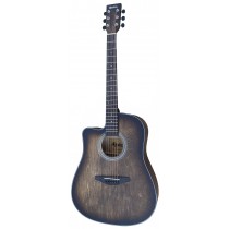 ACOUSTIC MADERA OP411C LEFT HANDED HAND-RUBBED BODY INTO BROWN
