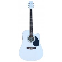 MADERA SP411CE - ELECTRO-ACOUSTIC 41'' GUITAR - WHITE