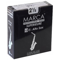 Marca Superieure - Professional Alto Saxophone Reeds (Box of 10) - 2 1/2