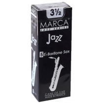 Marca Jazz Series - Baritone Saxophone Reeds (Box of 5) - 3 1/2