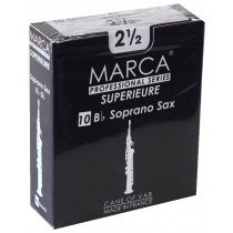 Marca Superieure - Professional Soprano Saxophone Reeds (Box of 10) - 2 1/2