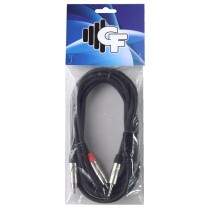 GF iPOD CABLE 1/8 STEREO TO RCA(L)RCA(R) - 10 FEET