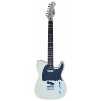 GROOVE TC4705 TELE STYLE ELECTRIC GUITAR WITH ALNICO PICKUPS - OLYMPIA WHITE