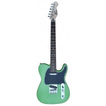 GROOVE TC4705 TELE STYLE ELECTRIC GUITAR WITH ALNICO PICKUPS - METALLIC GREEN