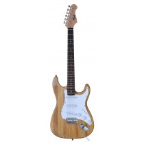TONE STRAT-STYLE ELECTRIC GUITAR IN NATURAL